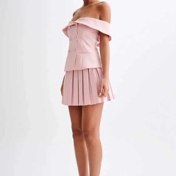 Meshki Mura Skirt Baby Pink - Picture 2 of 3